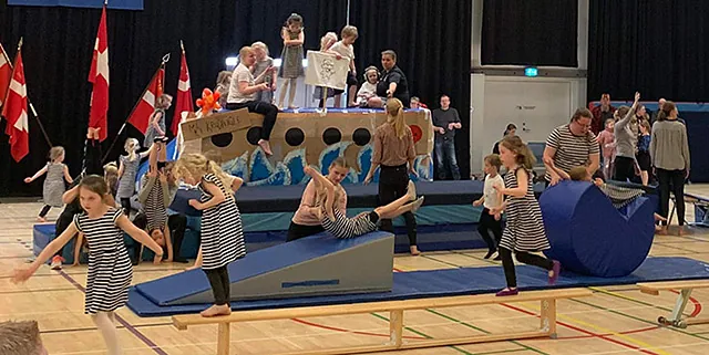 Vordingborg Gymnastikforening gruppe
